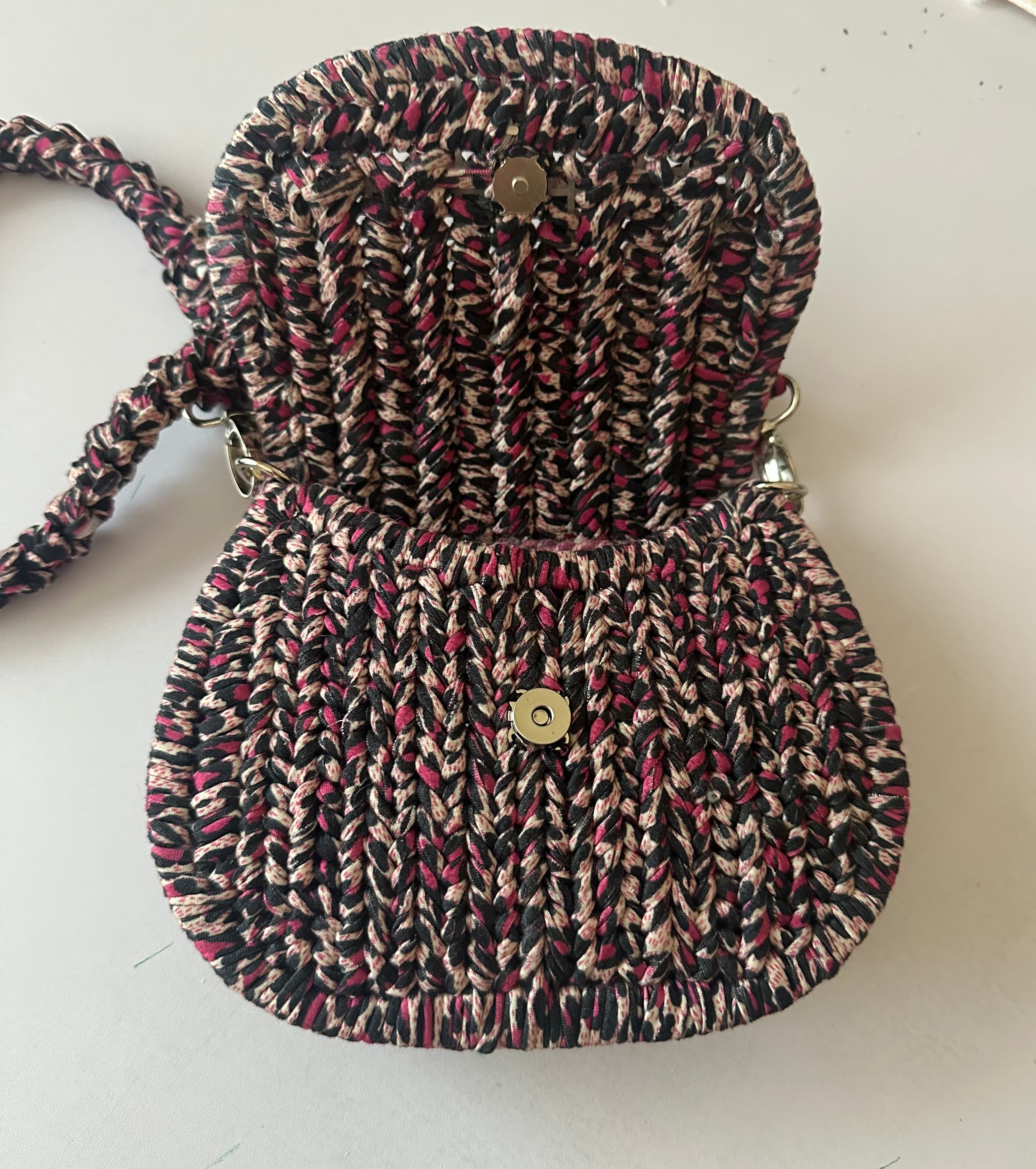 Crochet Mini Saddlebag