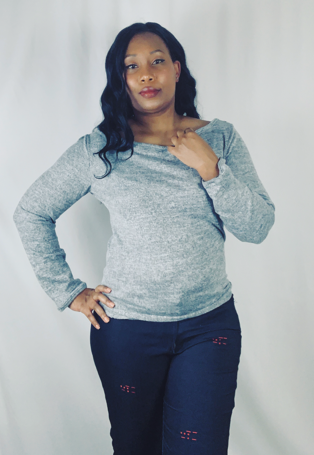 Alicia Nicole Sweater Top