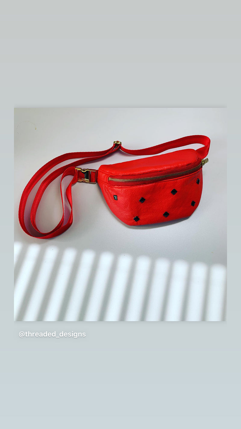 Faux Leather Fanny Pack