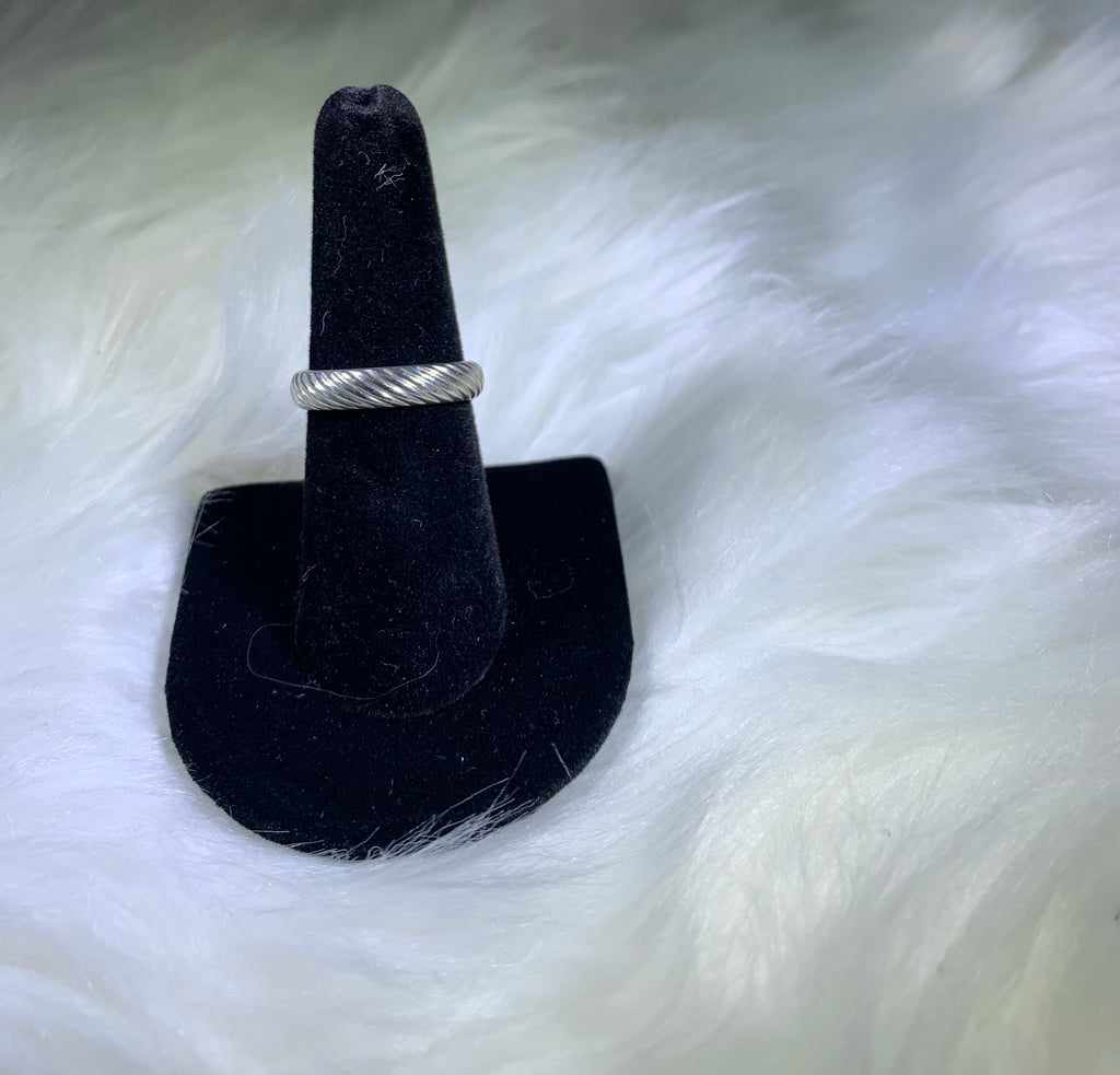 Spiral Sterling Silver Ring