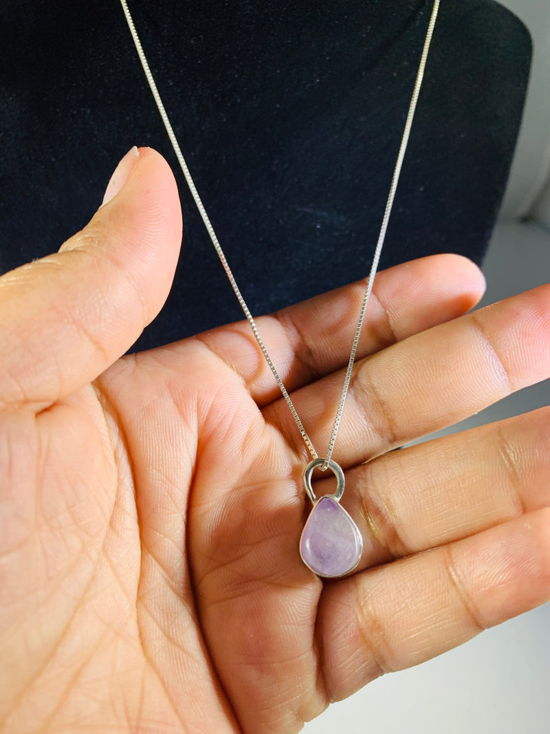 Amethyst Sterling Silver Pendant