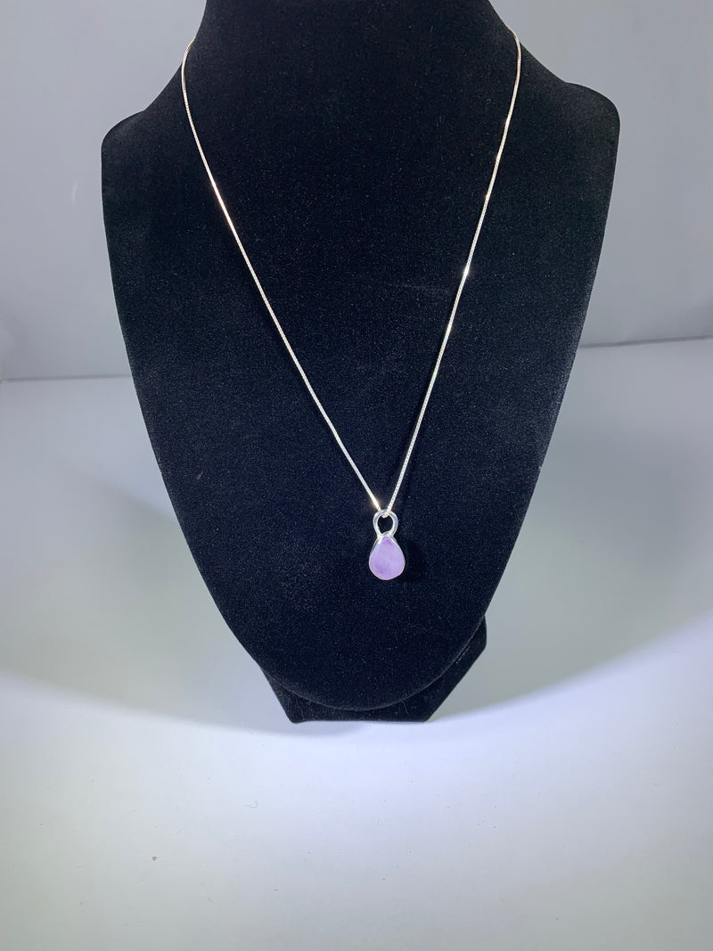 Amethyst Sterling Silver Pendant