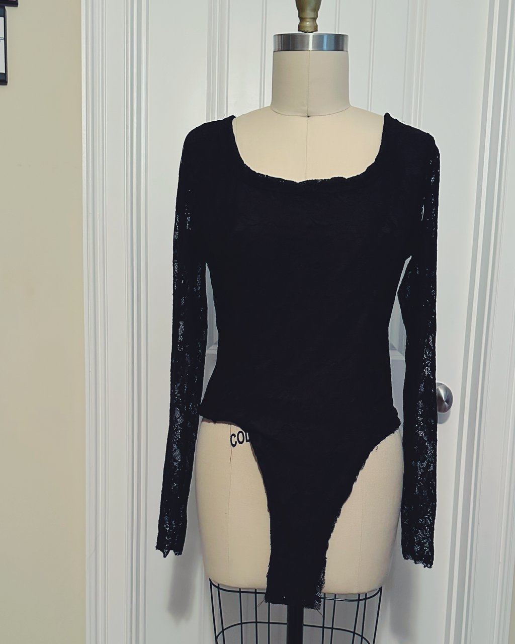 Black Lace Bodysuit